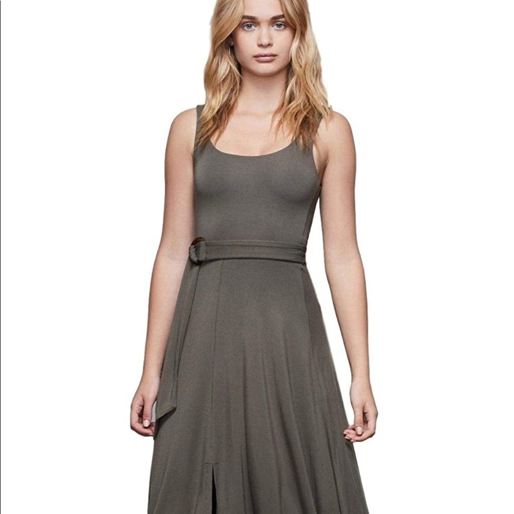 Good American: Women's Belted Open Front Swing Tank Dress